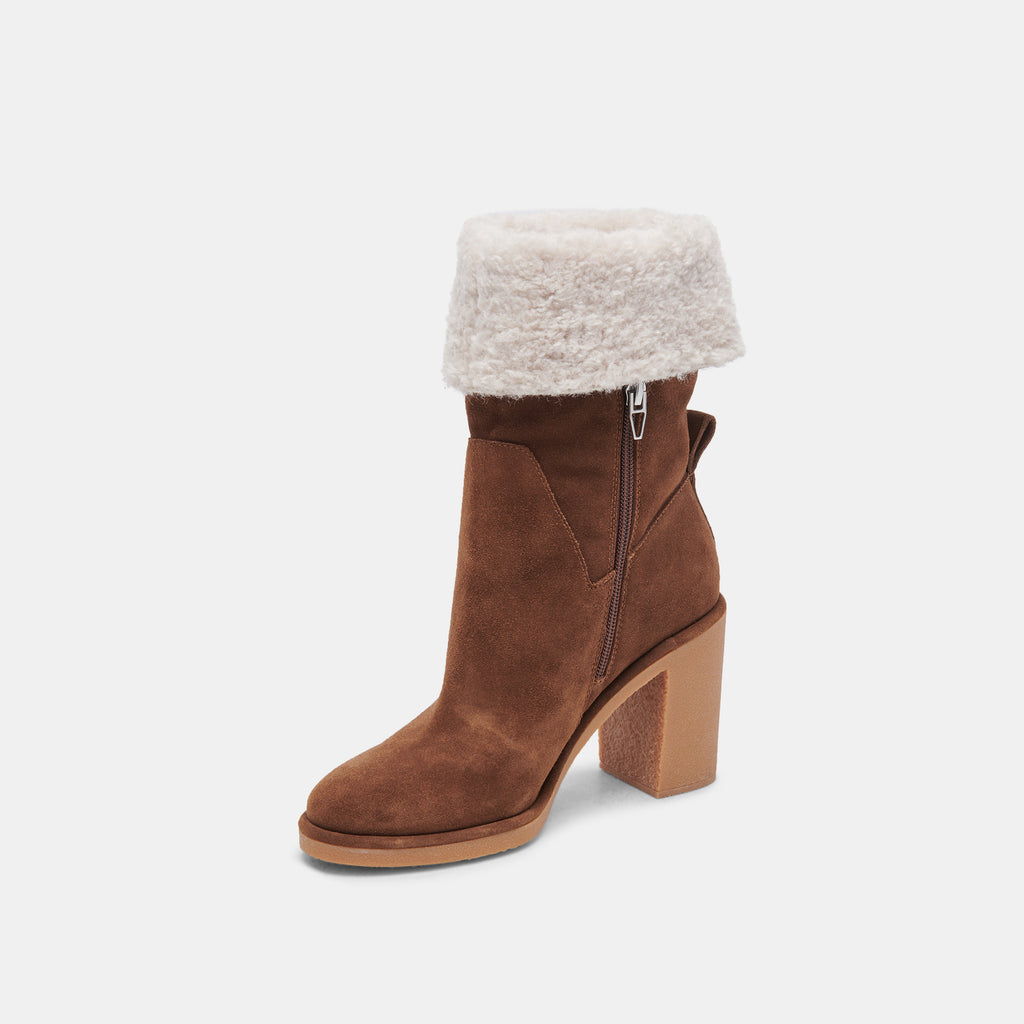 CADDIE PLUSH BOOTS COCOA SUEDE - image 4