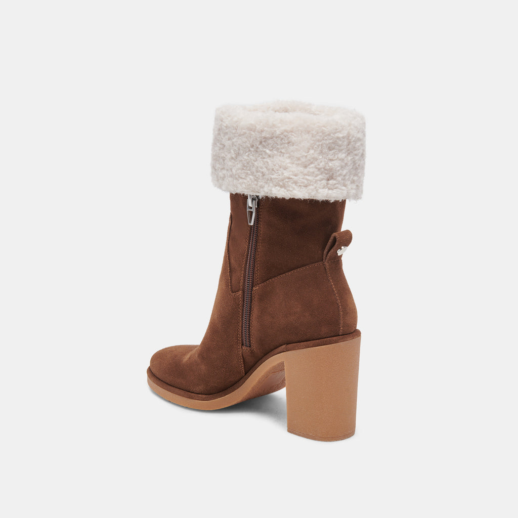 CADDIE PLUSH BOOTS COCOA SUEDE - image 5