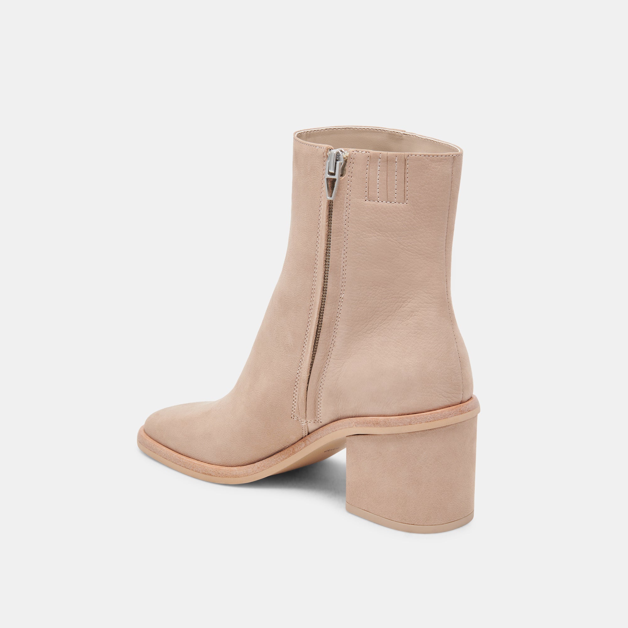 DAPPER BOOTIES TAUPE NUBUCK â Dolce Vita