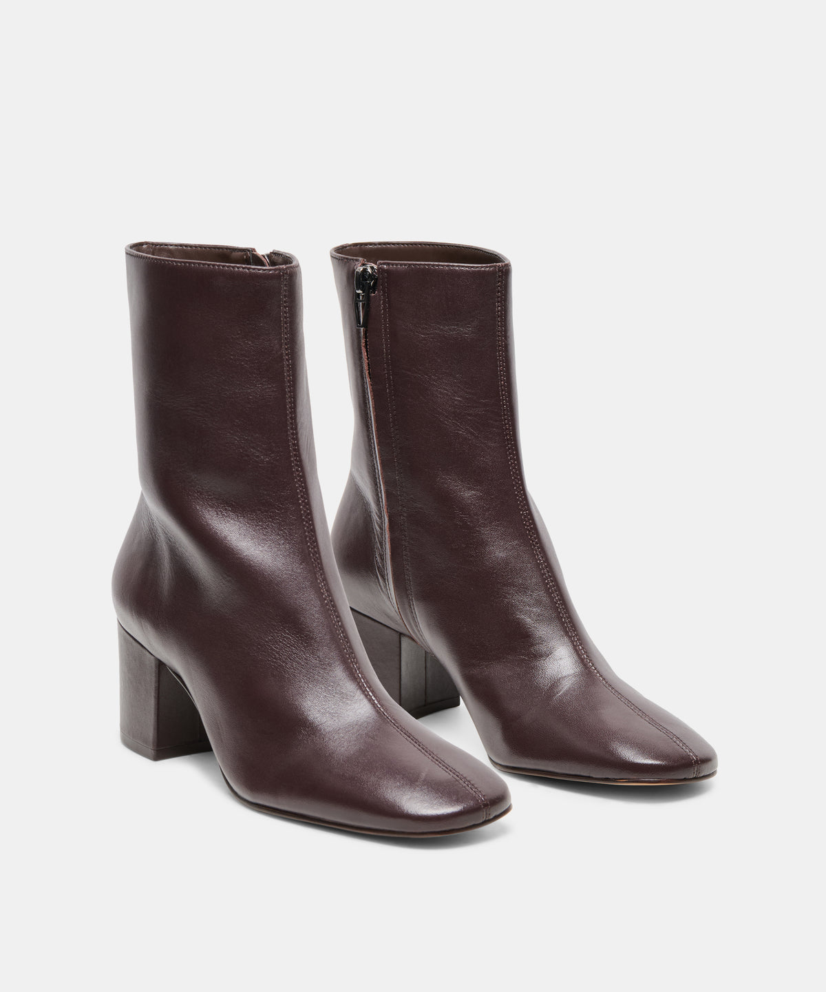 FEYA BOOTIES BLACK CHERRY LEATHER - view 2