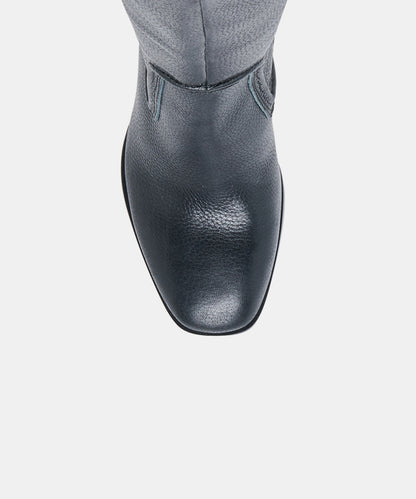FUEGO BOOTS BLACK LEATHER