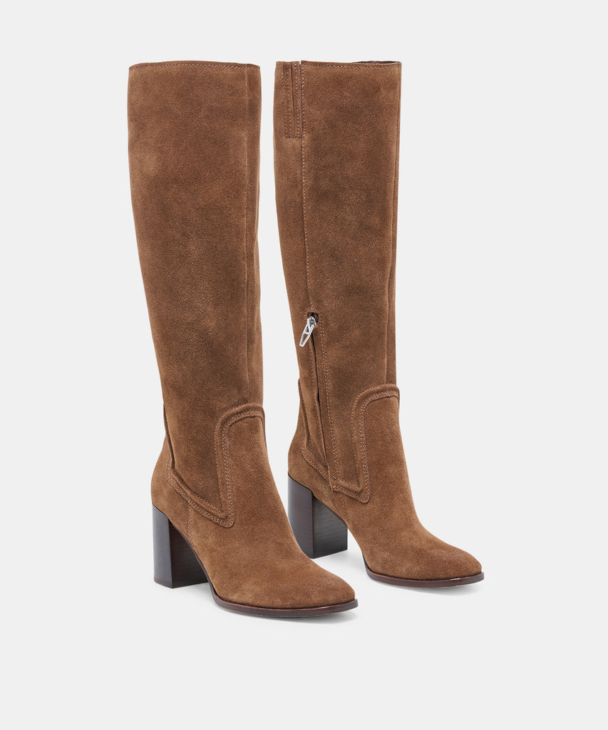 FUEGO BOOTS COCOA SUEDE