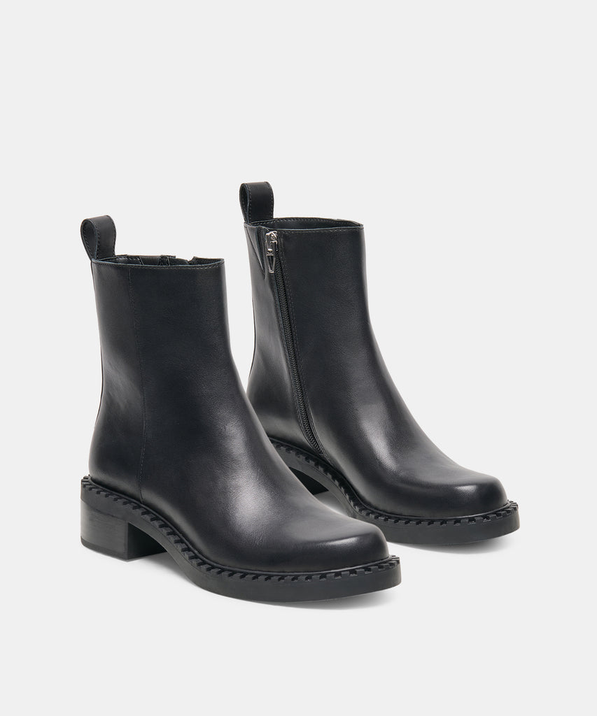 GENNO H2O BOOTS BLACK LEATHER