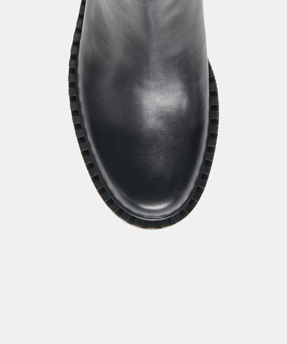 GENNO H2O BOOTS BLACK LEATHER
