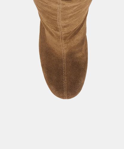 HIRA BOOTS CHESTNUT SUEDE