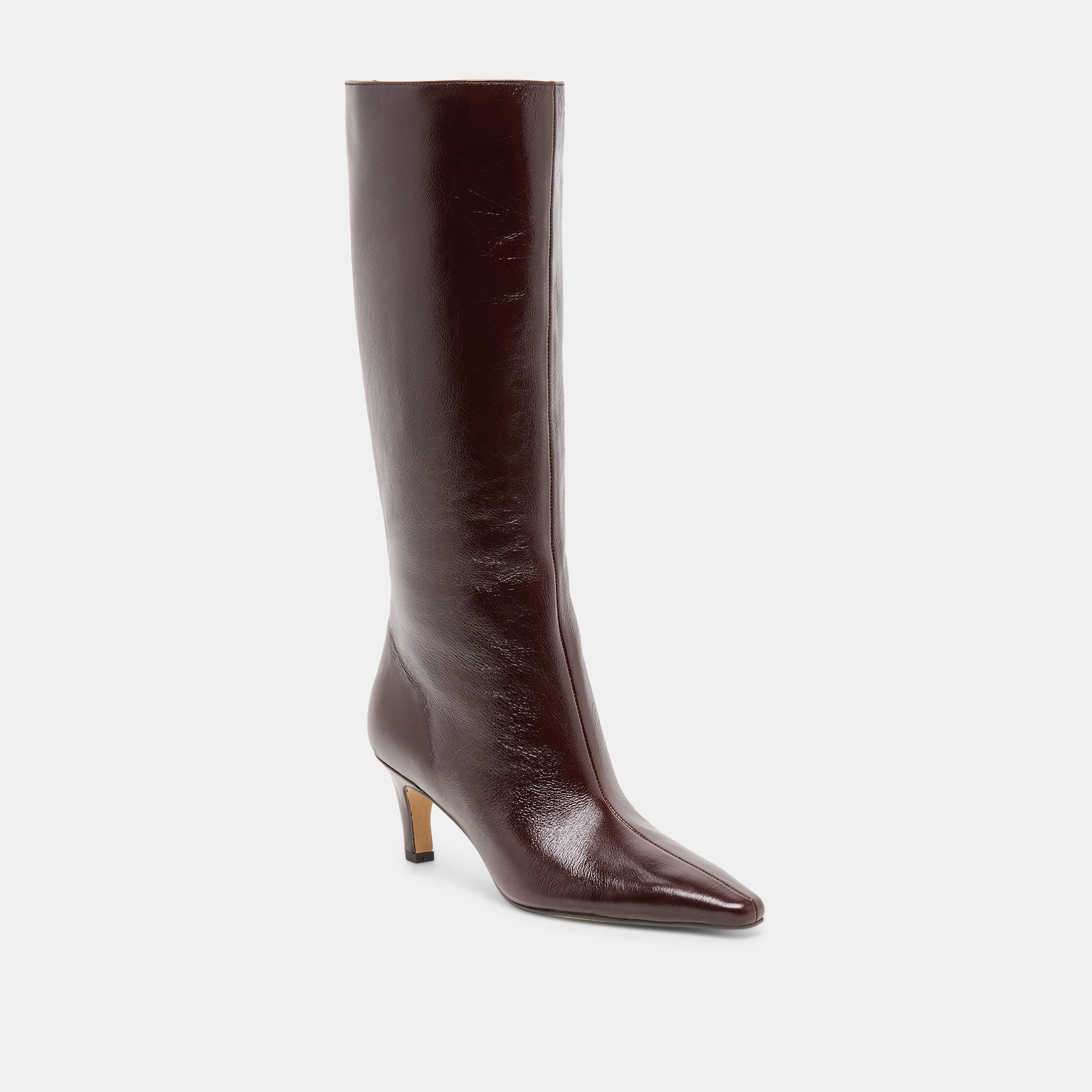 JAZMIN BOOTS BLACK CHERRY LEATHER - view 2