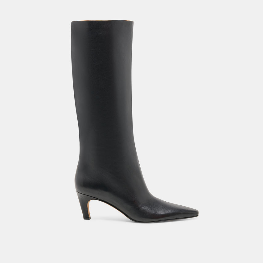 JAZMIN BOOTS BLACK LEATHER