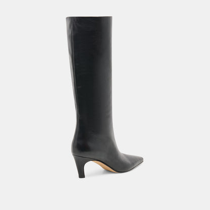 JAZMIN BOOTS BLACK LEATHER