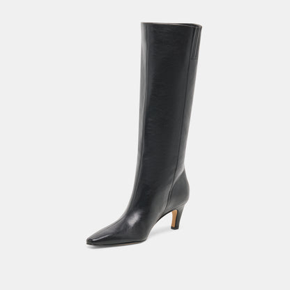 JAZMIN BOOTS BLACK LEATHER