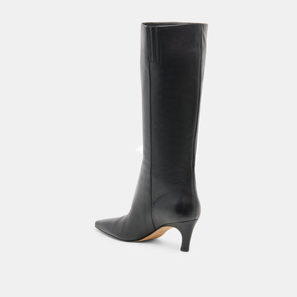 JAZMIN BOOTS BLACK LEATHER