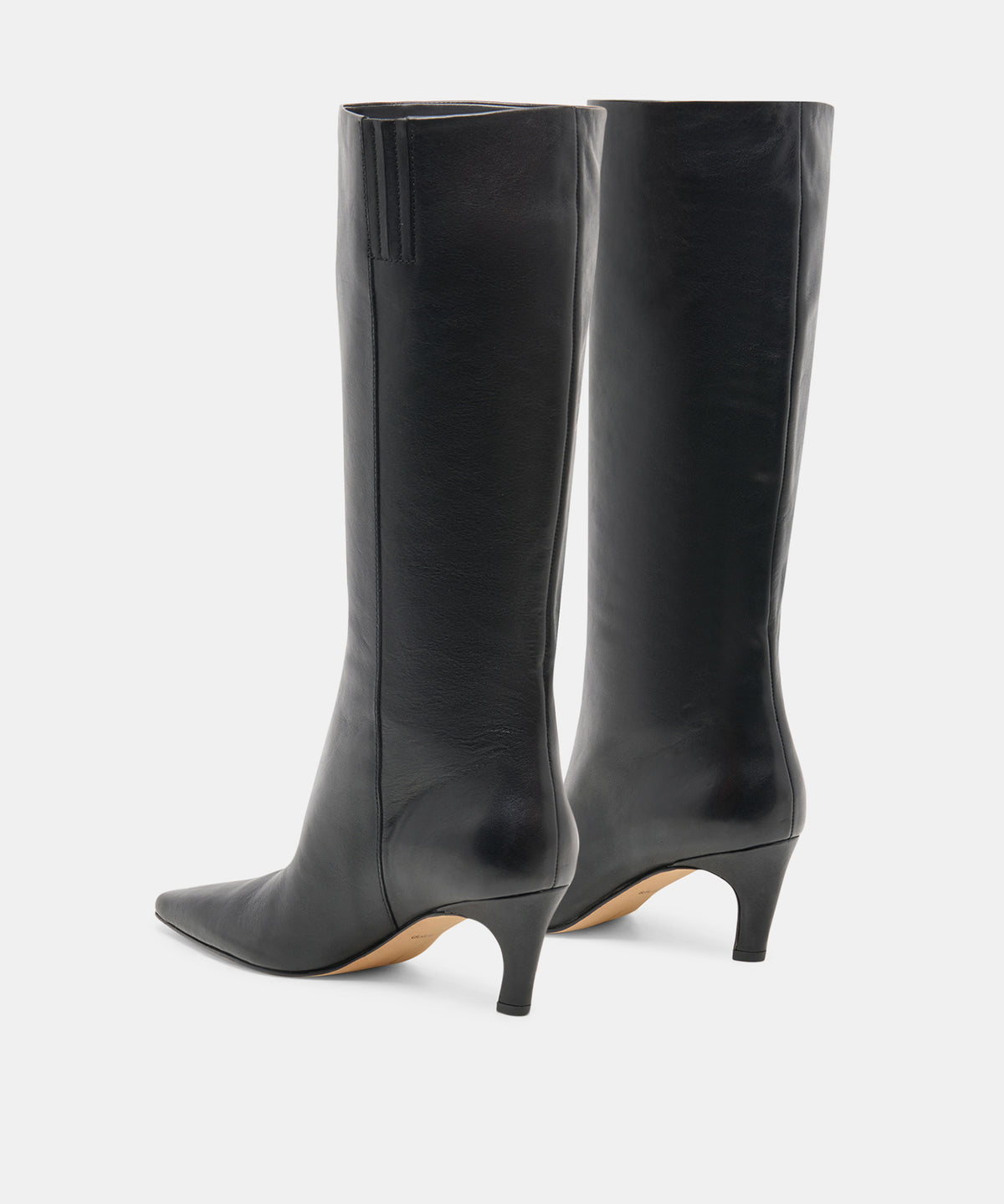 JAZMIN BOOTS BLACK LEATHER - view 5