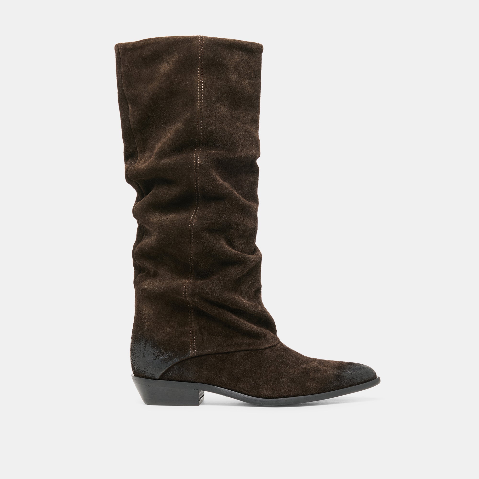 Marla Dk Brown Suede Boots | Dolce Vita