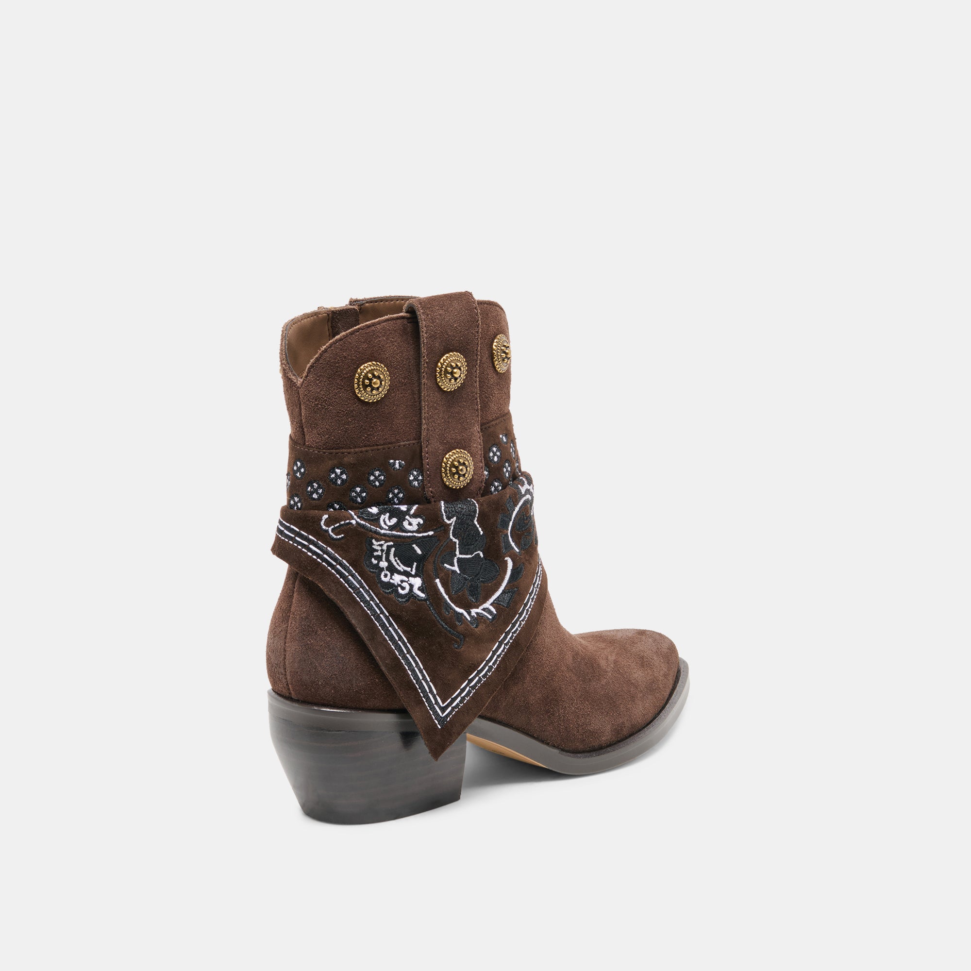 MEKALA BOOTS DK BROWN SUEDE - view 3