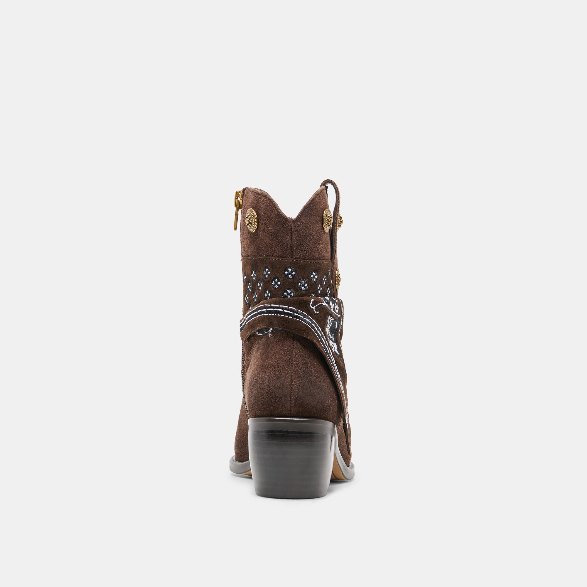 MEKALA BOOTS DK BROWN SUEDE - view 7