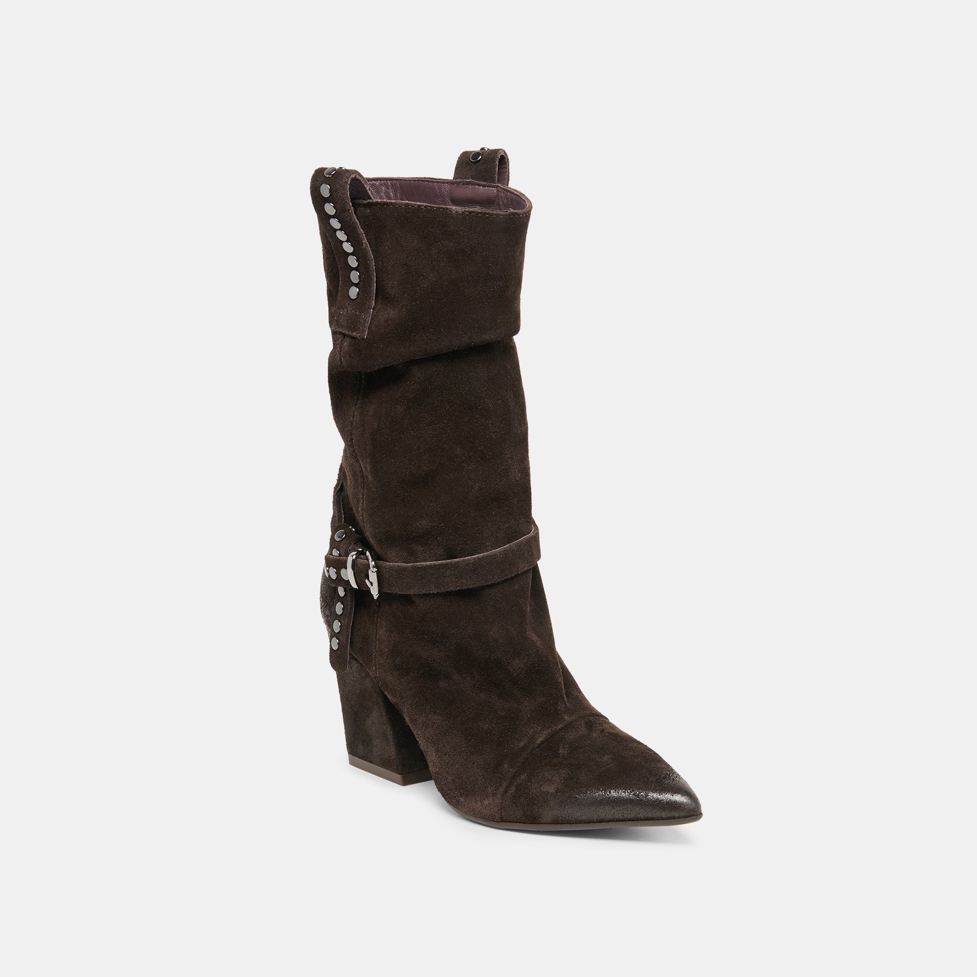 MORLA BOOTS DK BROWN SUEDE