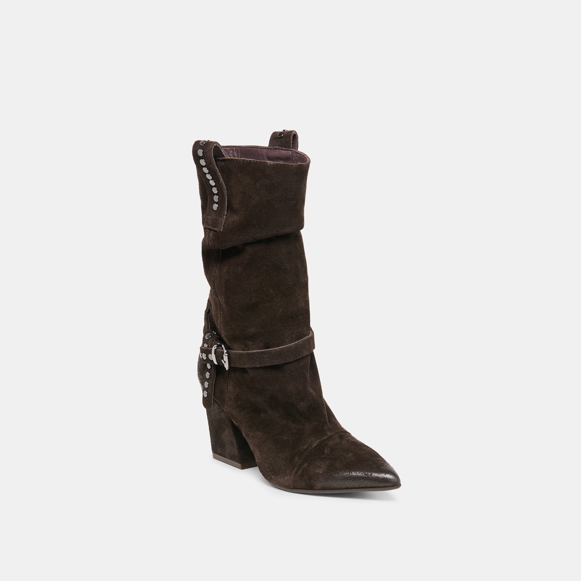 MORLA BOOTS DK BROWN SUEDE - view 2