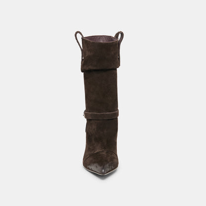 MORLA BOOTS DK BROWN SUEDE