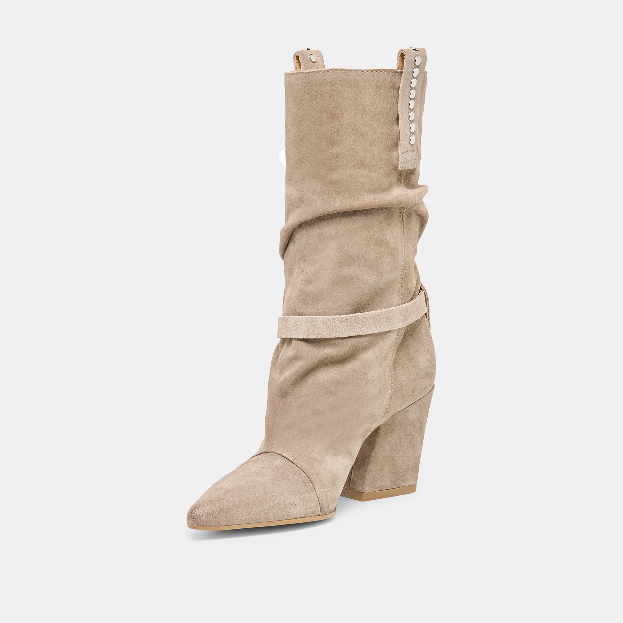 MORLA BOOTS TAUPE SUEDE