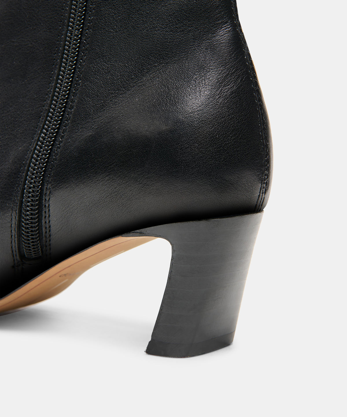 NESLY BOOTIES BLACK LEATHER - view 6
