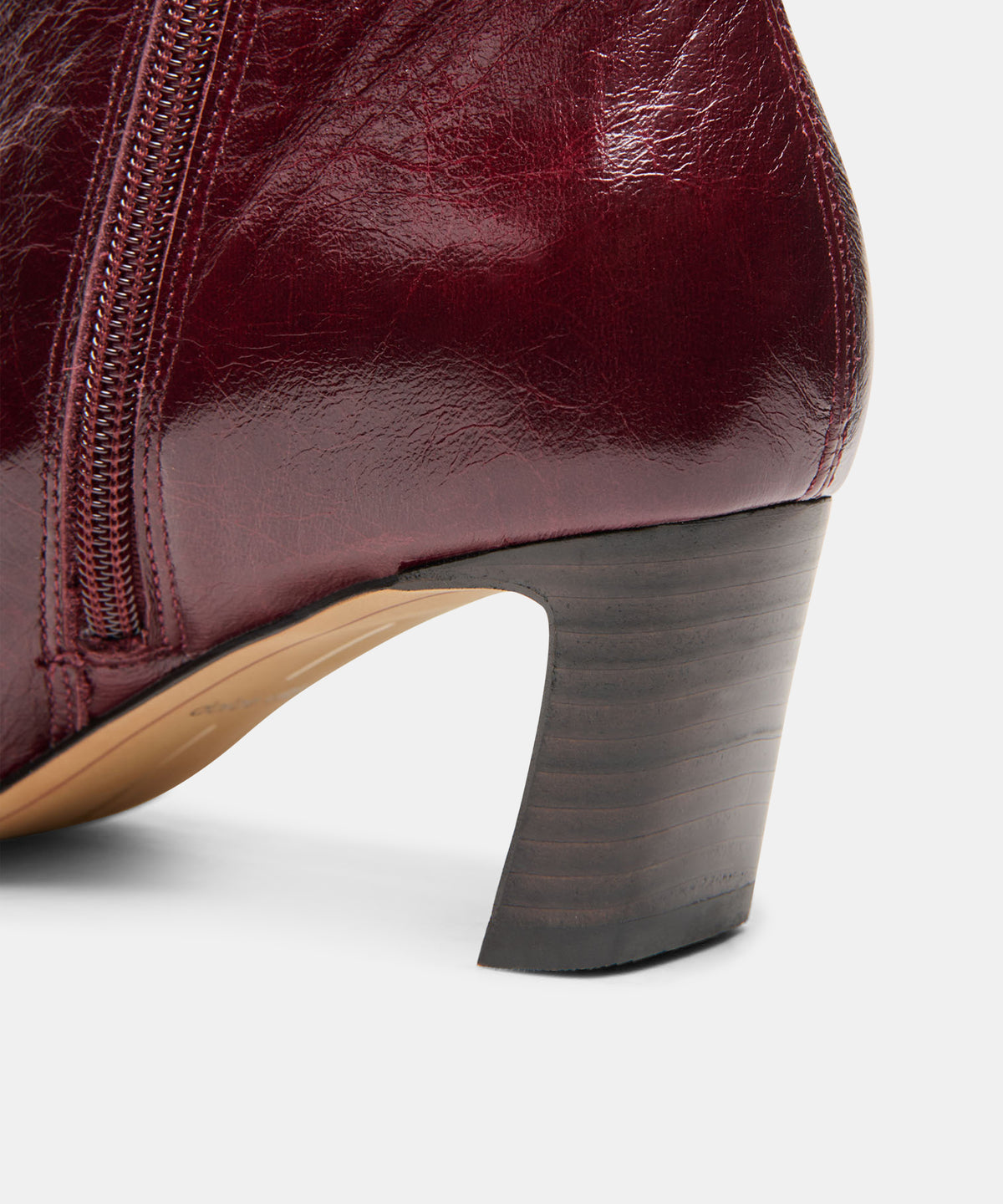NESLY BOOTIES OXBLOOD LEATHER - view 5