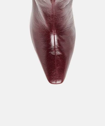 NESLY BOOTIES OXBLOOD LEATHER