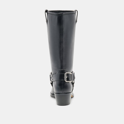 ROLAN BOOTS BLACK PATENT LEATHER