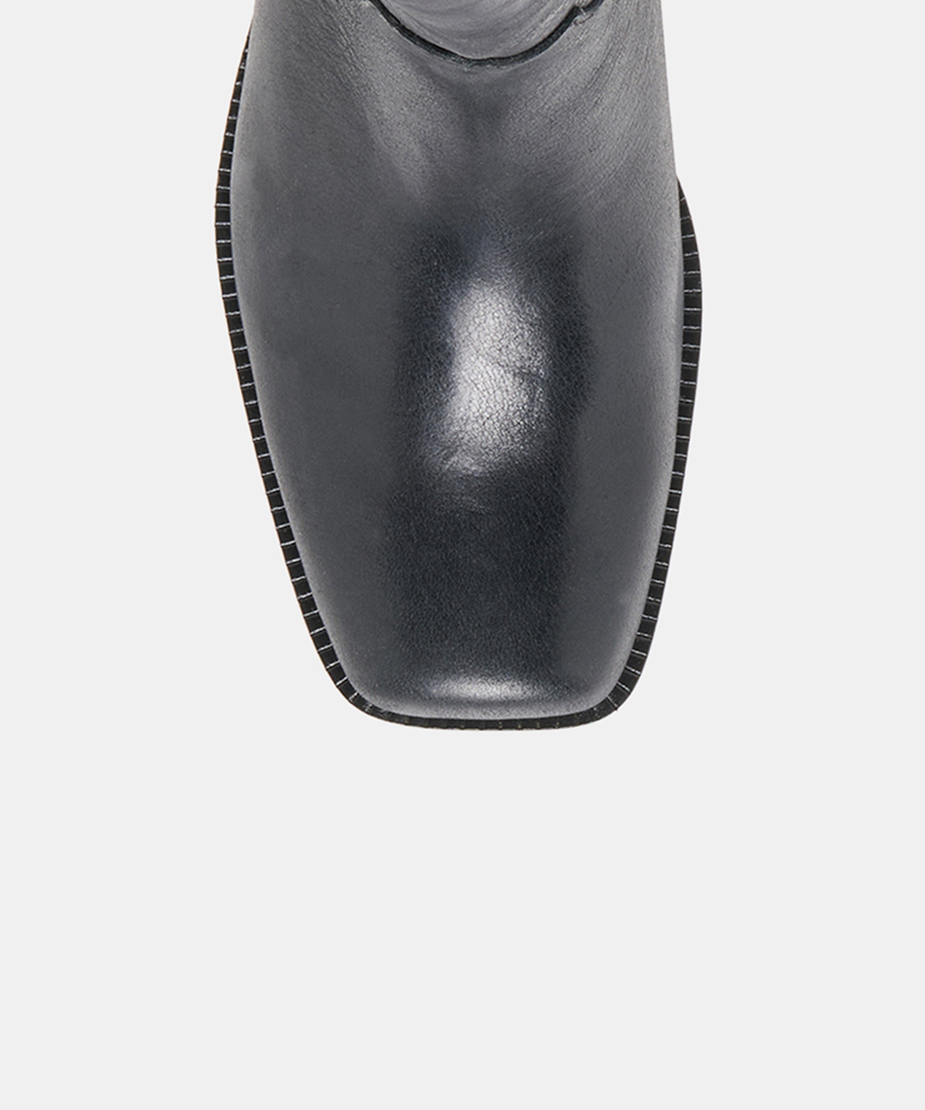 ROMIE BOOTS BLACK LEATHER - view 3