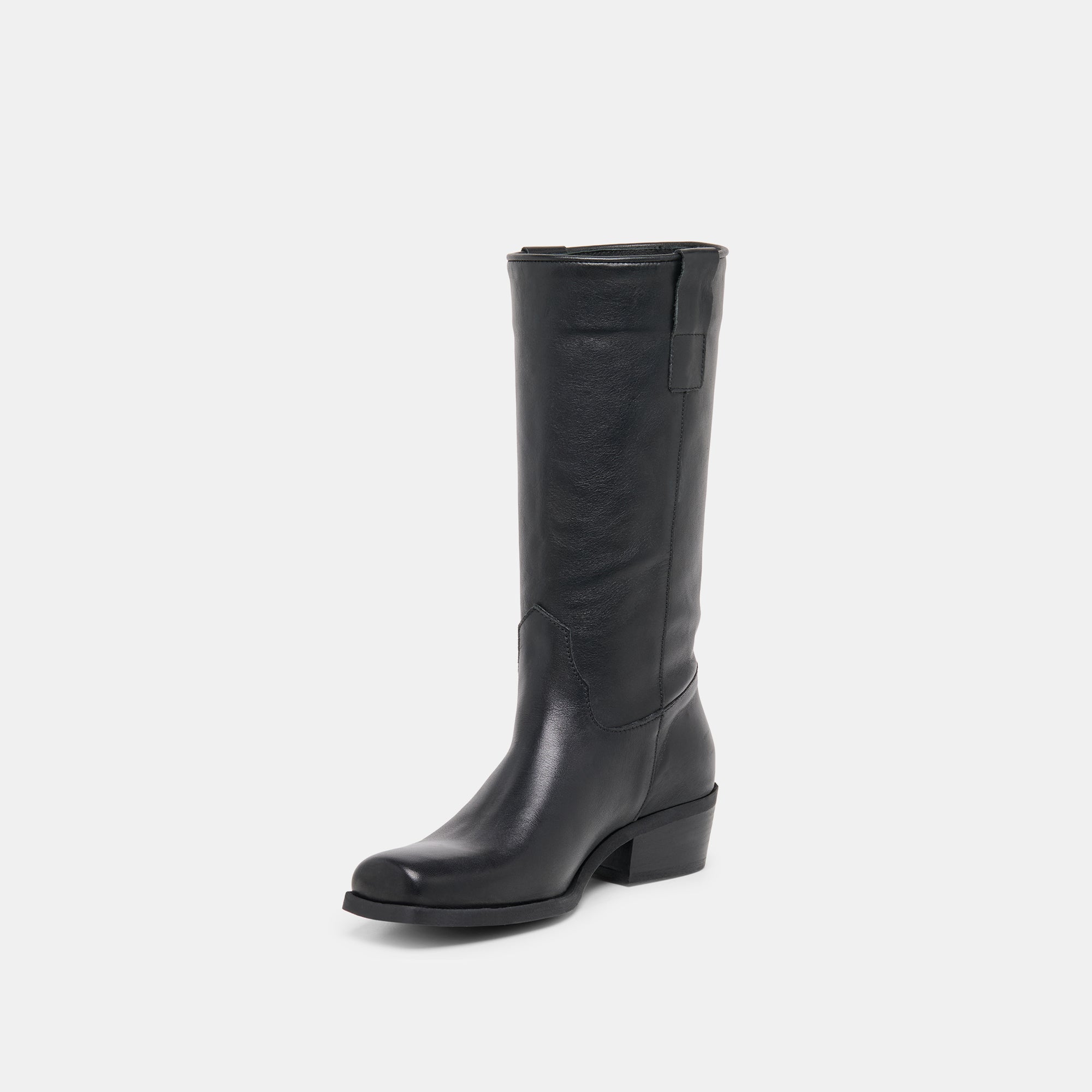 ROMIE BOOTS BLACK LEATHER