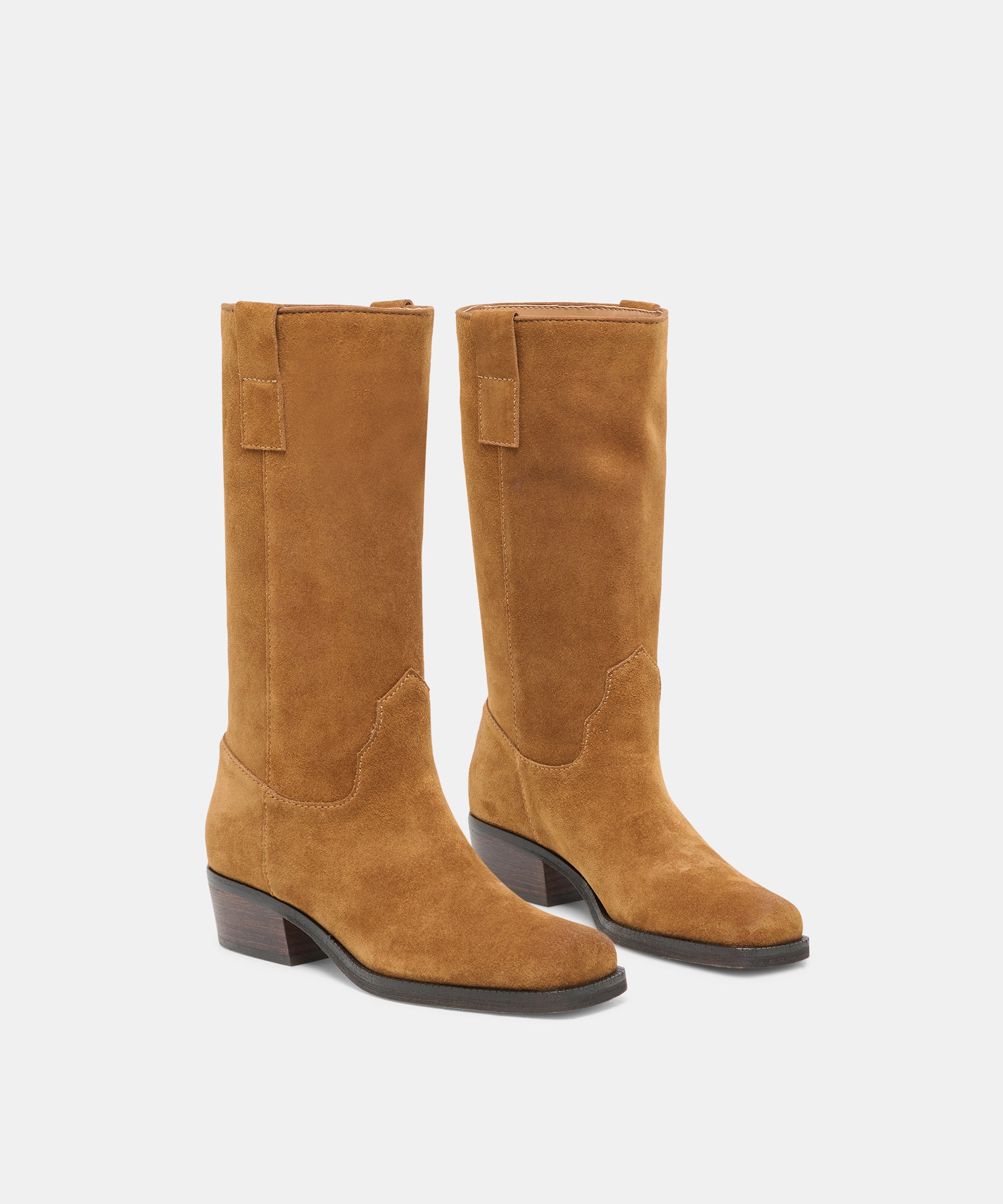 ROMIE BOOTS BROWN SUEDE - view 3
