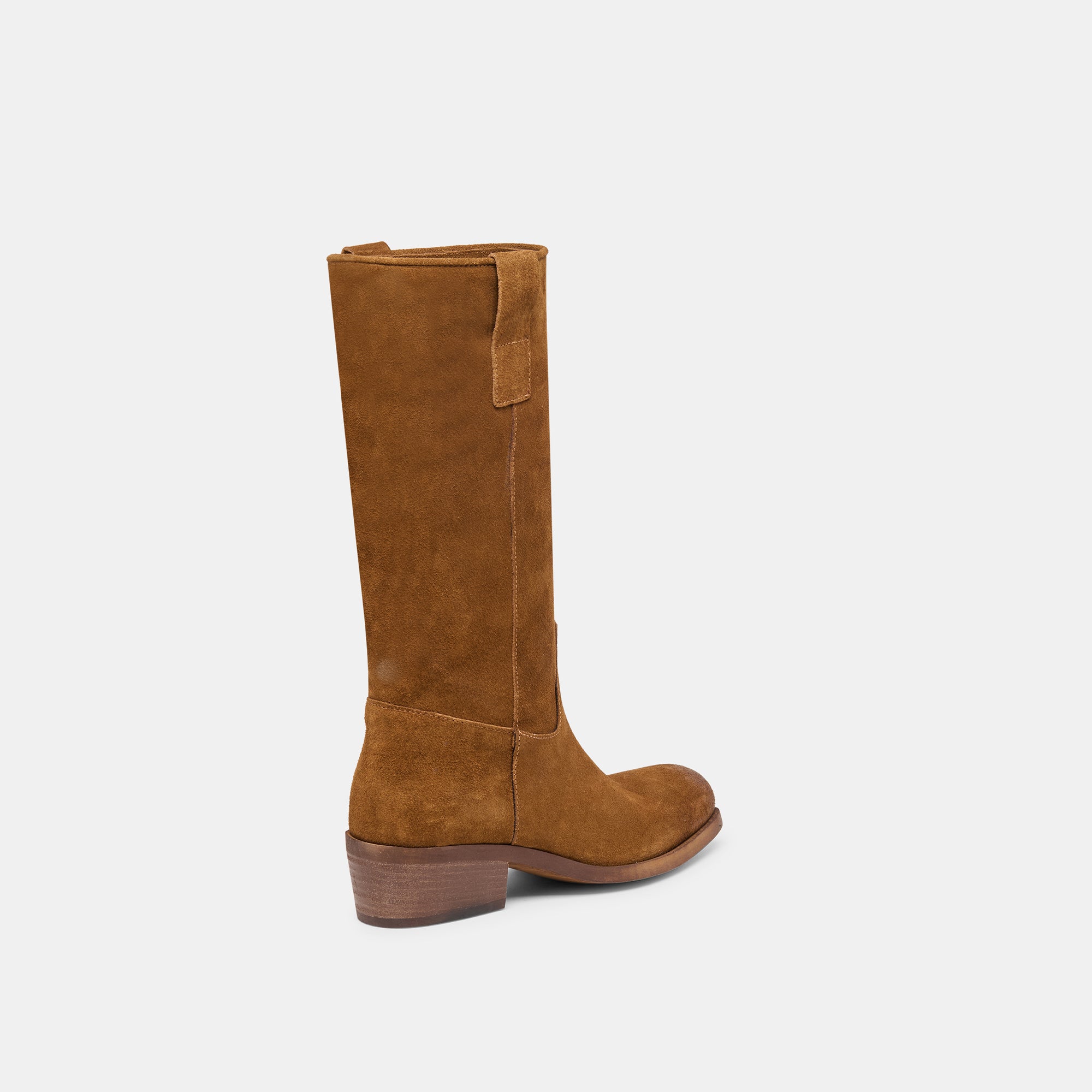 ROMIE BOOTS BROWN SUEDE