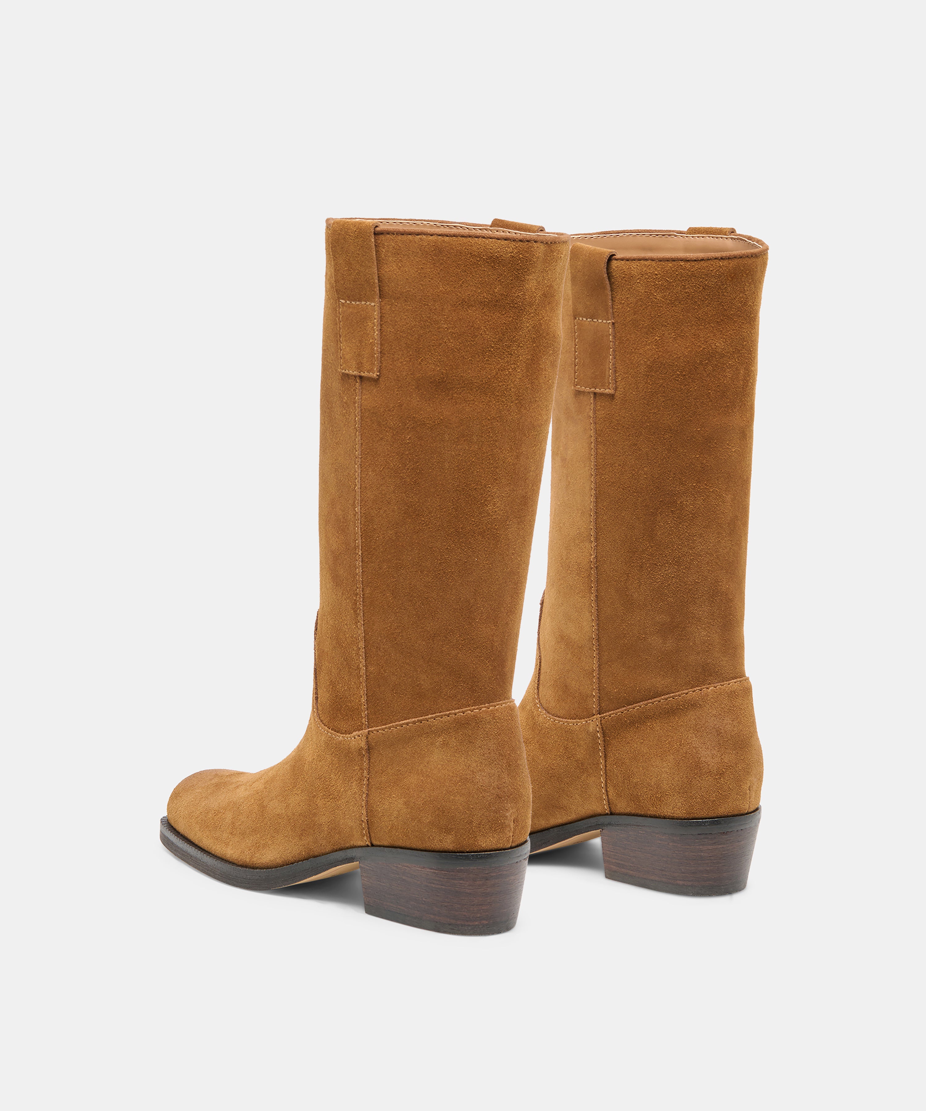 ROMIE BOOTS BROWN SUEDE - view 5