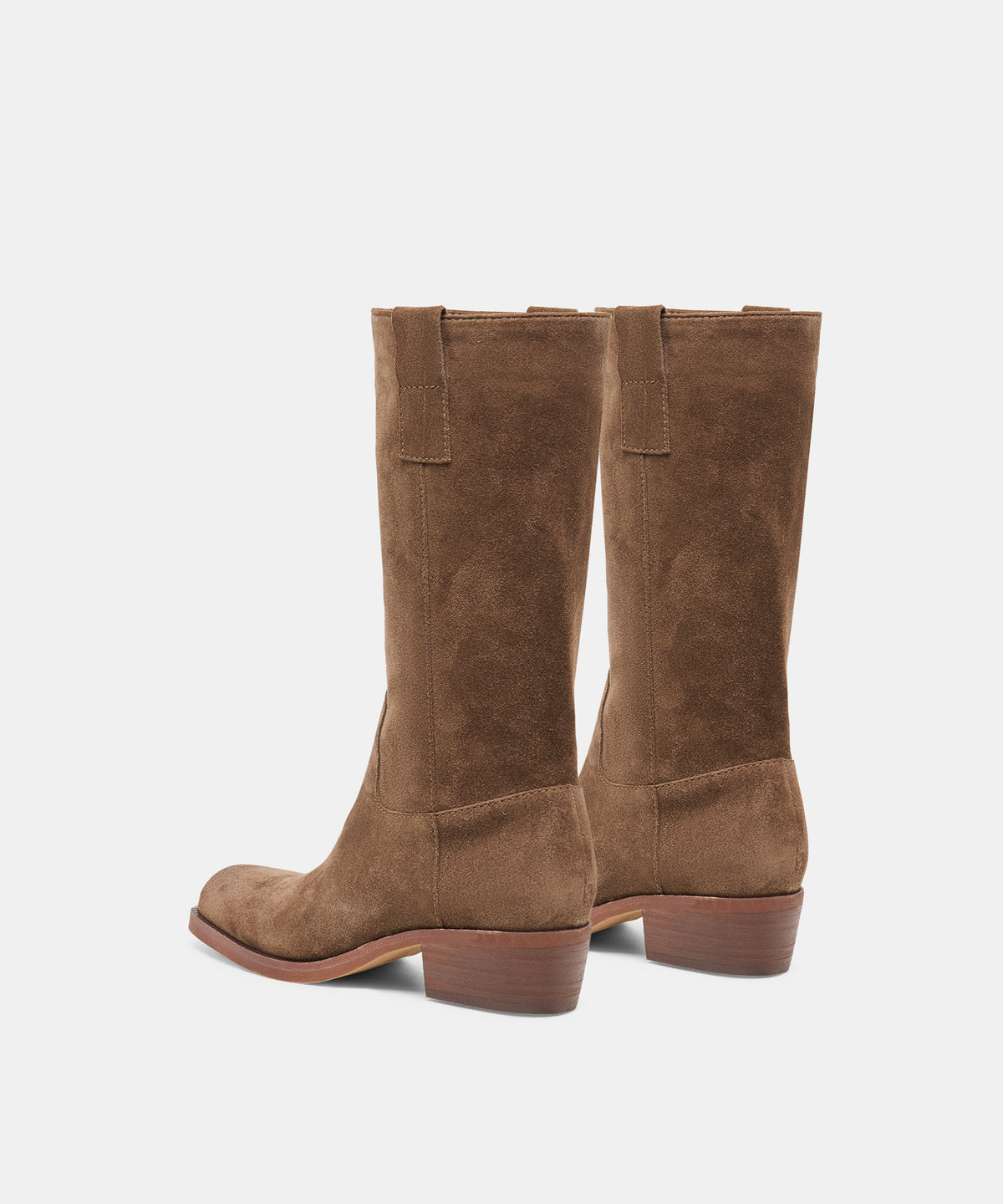 ROMIE BOOTS CHOCOLATE SUEDE - view 5