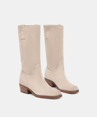 ROMIE BOOTS LT TAUPE SUEDE