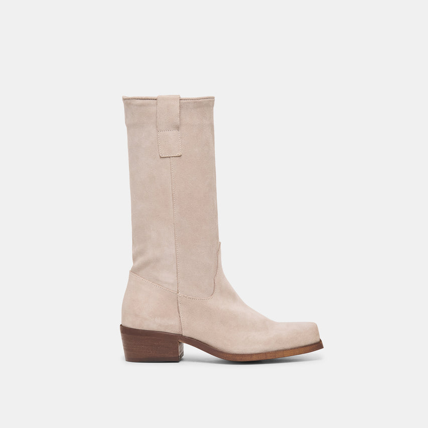 ROMIE BOOTS LT TAUPE SUEDE