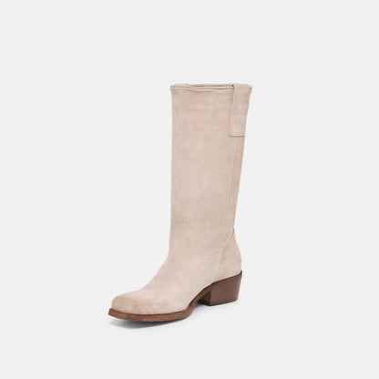 ROMIE BOOTS LT TAUPE SUEDE