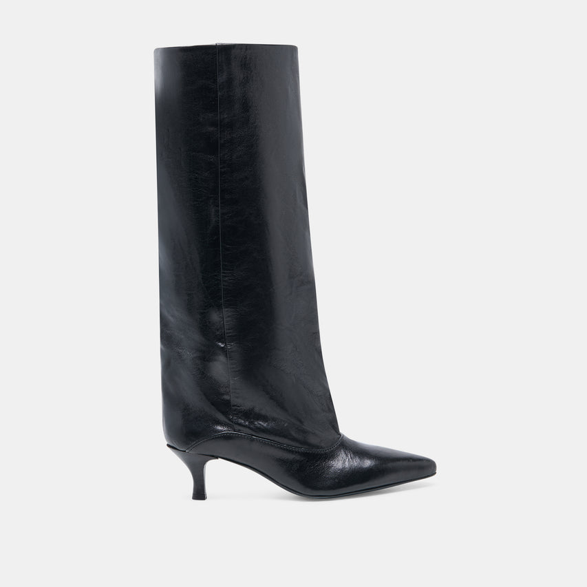 ROXLA BOOTS BLACK LEATHER