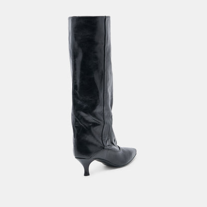 ROXLA BOOTS BLACK LEATHER