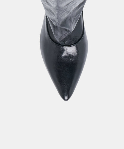 ROXLA BOOTS BLACK LEATHER