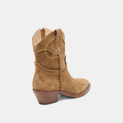 RUDO BOOTS LT BROWN SUEDE