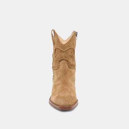 RUDO BOOTS LT BROWN SUEDE