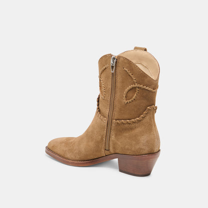 RUDO BOOTS LT BROWN SUEDE