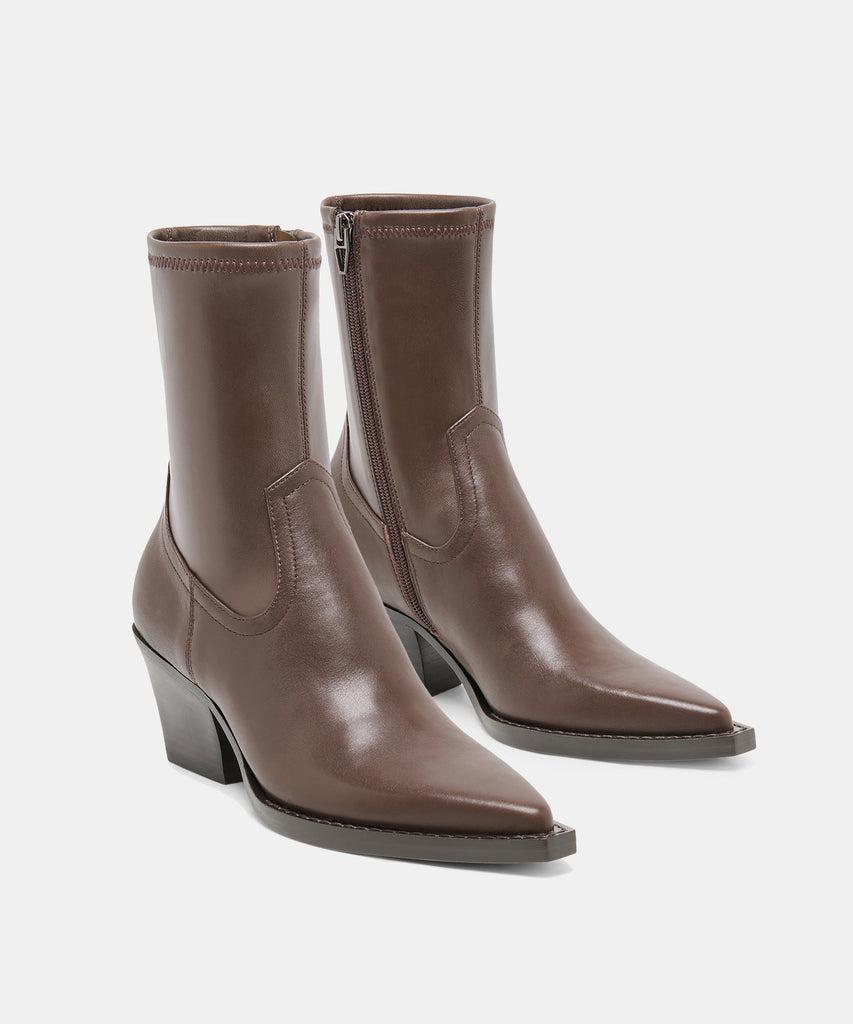 RUTGER BOOTS DK CHOCOLATE LEATHER