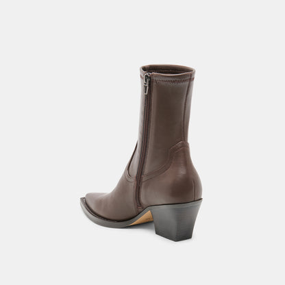 RUTGER BOOTS DK CHOCOLATE LEATHER