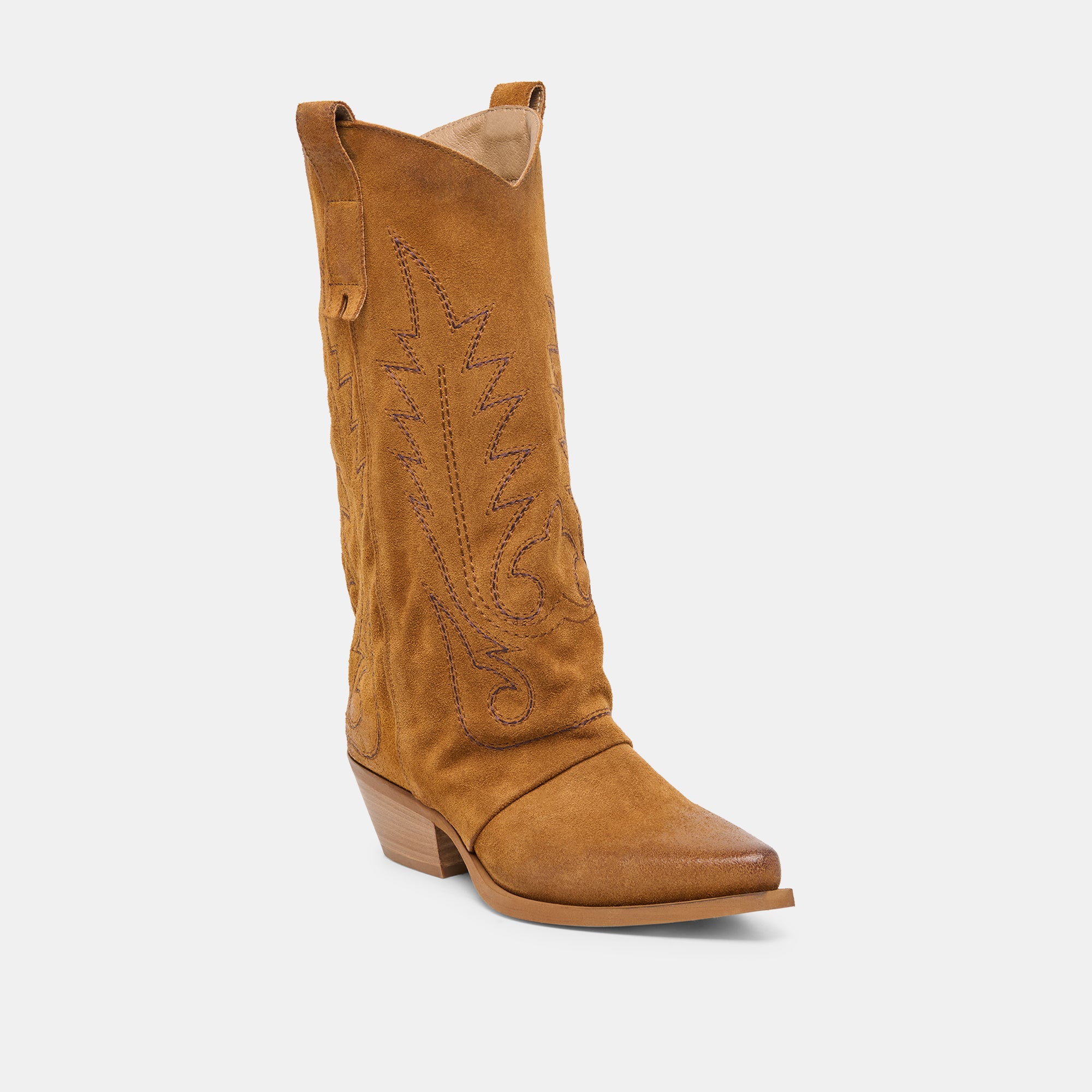 SAMMY BOOTS CHESTNUT SUEDE