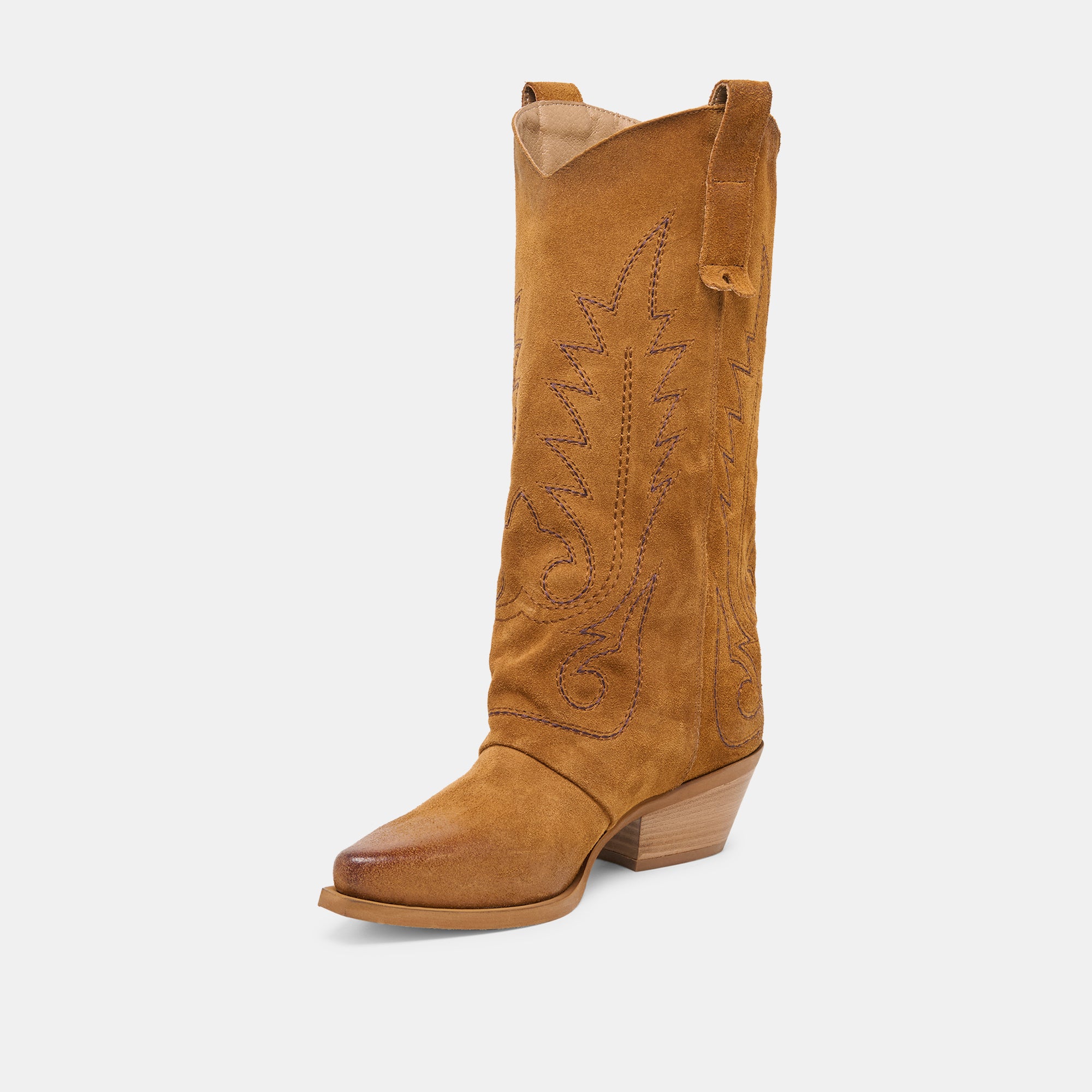 SAMMY BOOTS CHESTNUT SUEDE