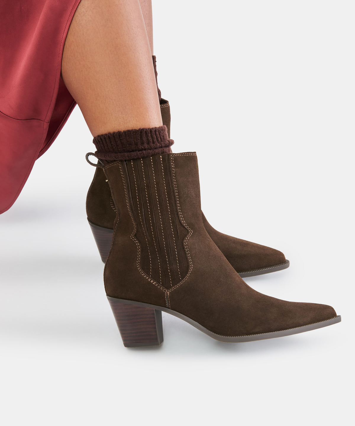 SOLINE H2O BOOTIES ESPRESSO SUEDE - view 4