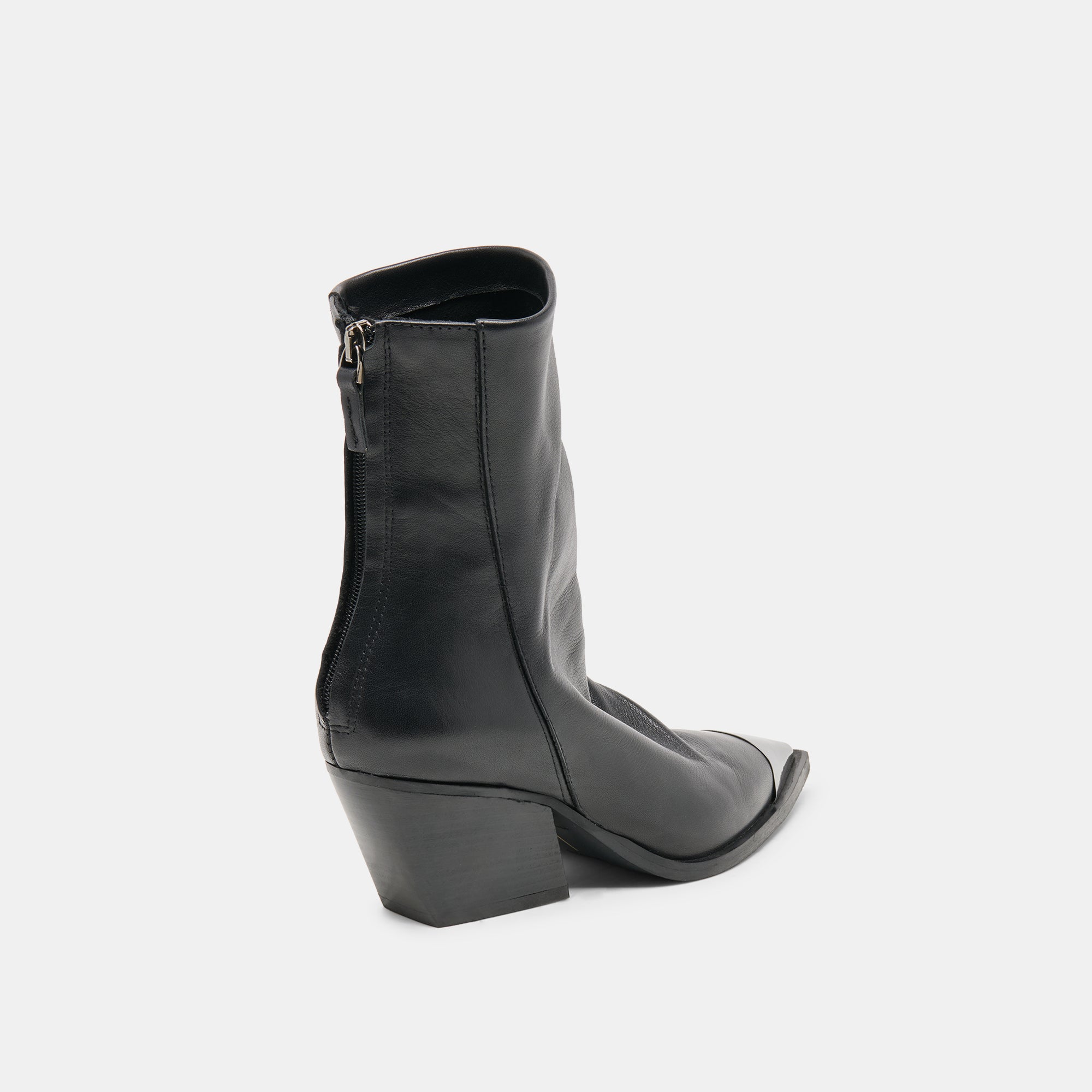 TALLEN BOOTIES BLACK LEATHER - view 3