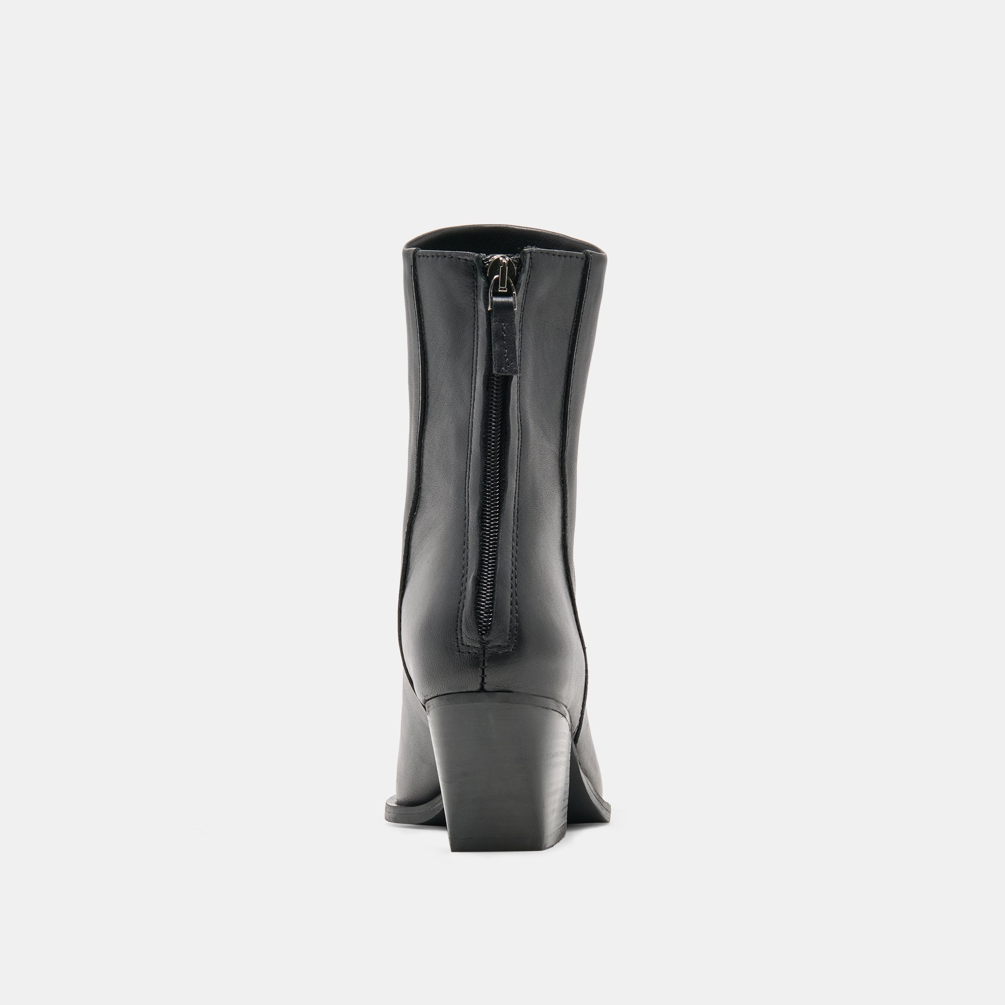 TALLEN BOOTIES BLACK LEATHER - view 7