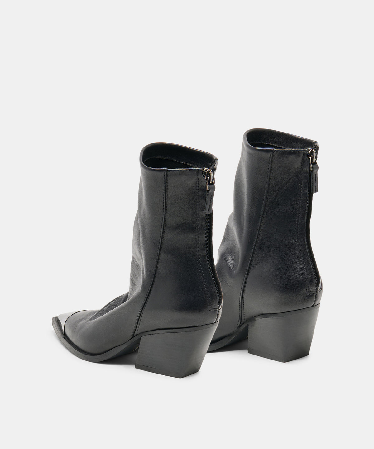 TALLEN BOOTIES BLACK LEATHER - view 4