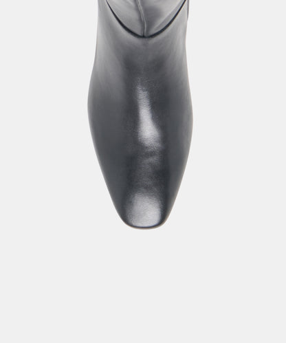 TYWIN NARROW CALF BOOTS BLACK LEATHER